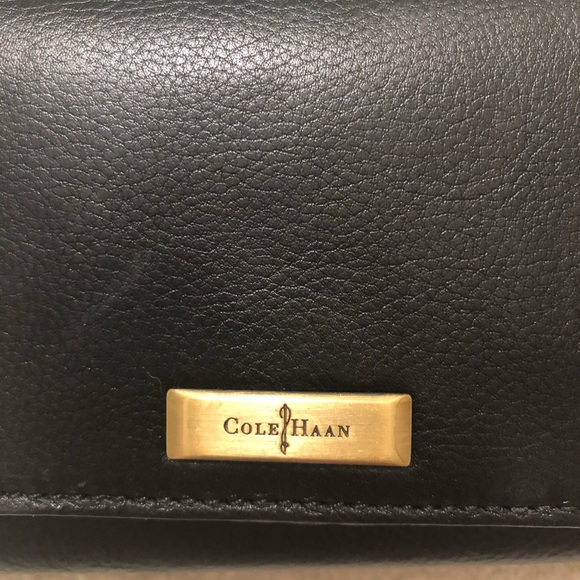 Black Leather Cole Haan Wallet. Brand New! - Picture 2 of 5